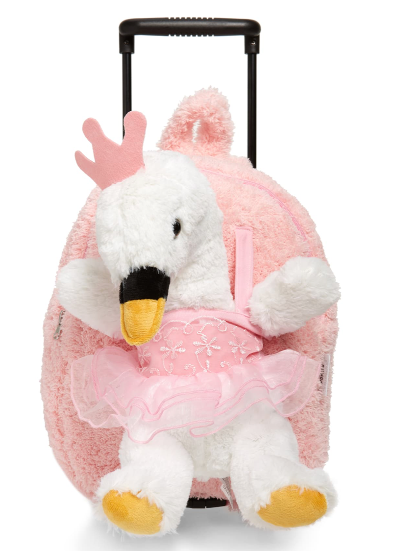 POPATU Ballet Swan Trolley Backpack travel Essentials