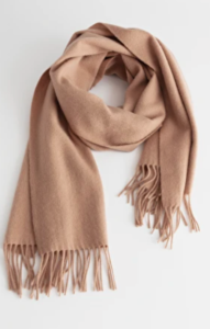 Wool Fringe blanket scarf fall trend 2020
