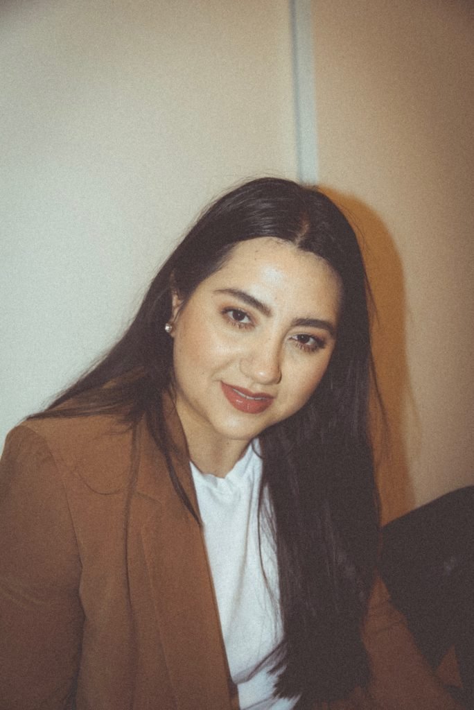 Maria Farias, founder of My Style Stays Awhile, embracing intentional style and everyday elegance.