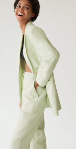 linen blazer a simple way to look classy