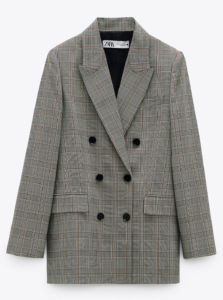 a plaid blazer, a fall wordrobe essential