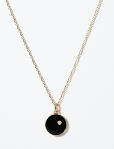 cari reversible gold necklace